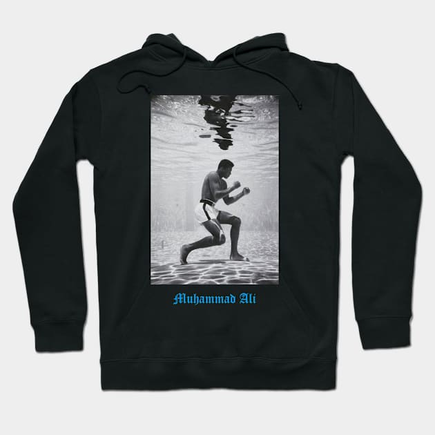 Muhammad Ali Underwater Hoodie by BenTell